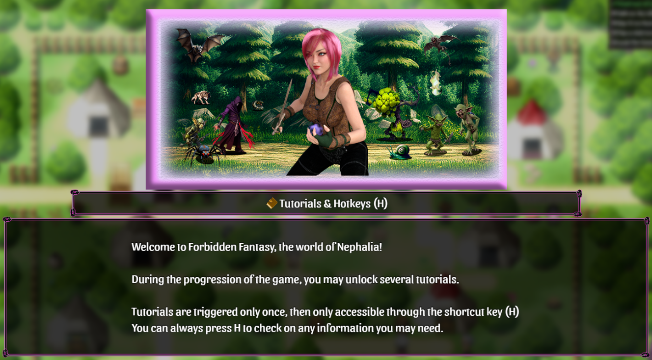 Forbidden Fantasy — Tutorial Update